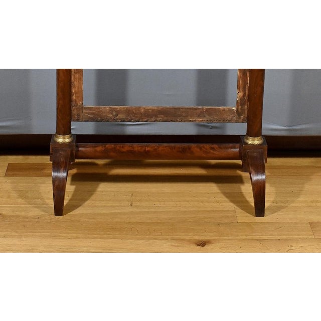 Empire Mahogany Fireplace Screen, Early 19th Century For Sale - Image 9 of 15