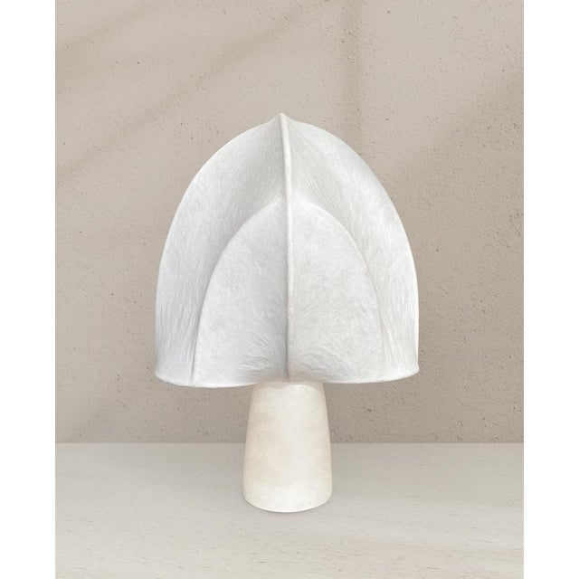 Beige Amanite Table Lamp by Cécile Philibert For Sale - Image 8 of 9