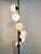 Metal Vintage Floor Lamp with 6 Opaline Spheres, Italy, 1960s For Sale - Image 7 of 7