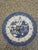Two clocks in the same condition and pattern are vintage Churchill England "Royal Willow" pattern ceramic plate wall...