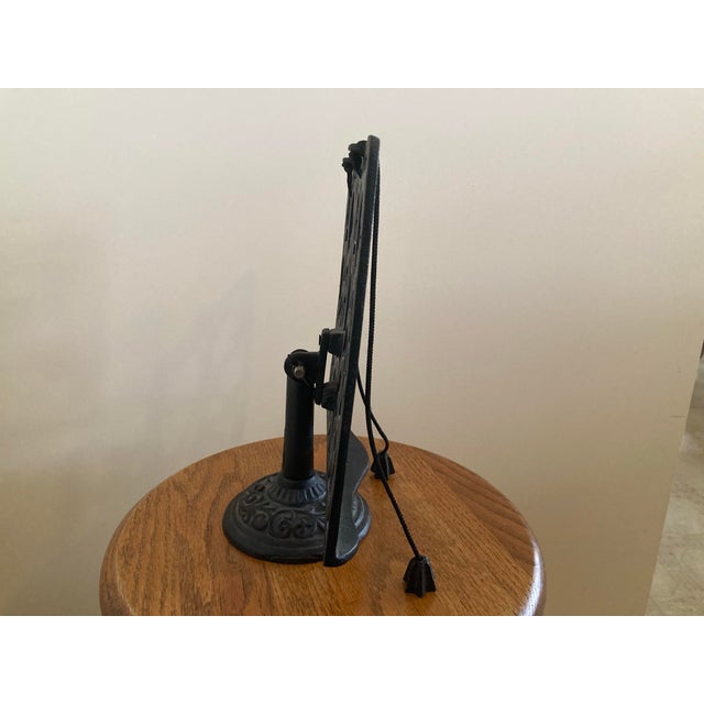 1950s Cast Iron Cookbook/Art/ Tablet Stand For Sale - Image 5 of 5