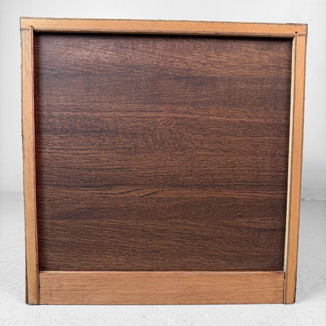 Black Small Vintage Japanese Chest of Drawers, 1970s For Sale - Image 8 of 9