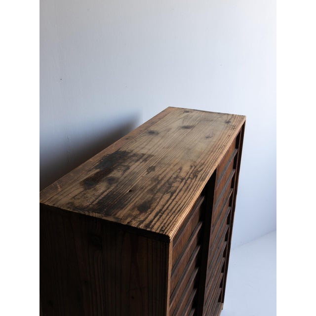 Japanese Antique Cabinet/ Wabisabi / Taishō–Shōwa Period (1910s–1940s) For Sale - Image 18 of 18