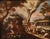 Maarten De Vos, Adam and Eve after the Fall / The Sacrifices of Cain and Abel, 17th Century, Oil Painting on Canvas, Framed, Set of 2 For Sale - Image 13 of 15