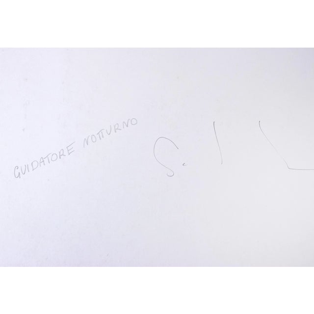 Hand signed. Edition of 60 prints, realized by Schifano at the very beginning of the 1970s. Very good conditions. This...