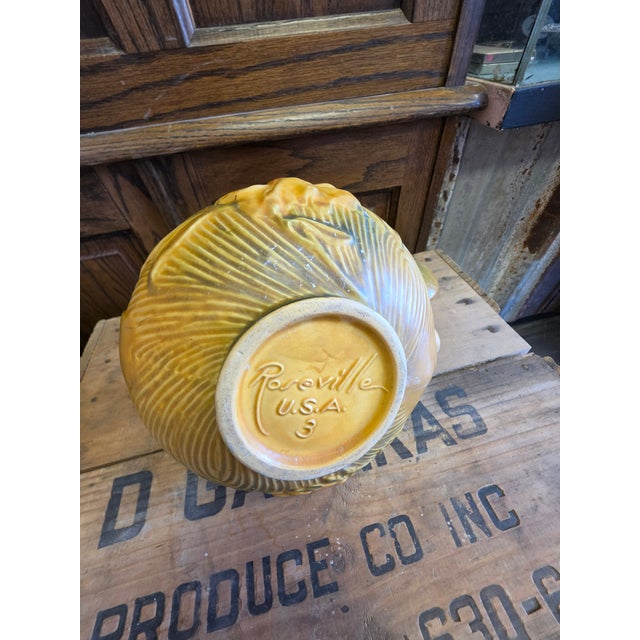 American Roseville Peony Pottery For Sale - Image 3 of 12