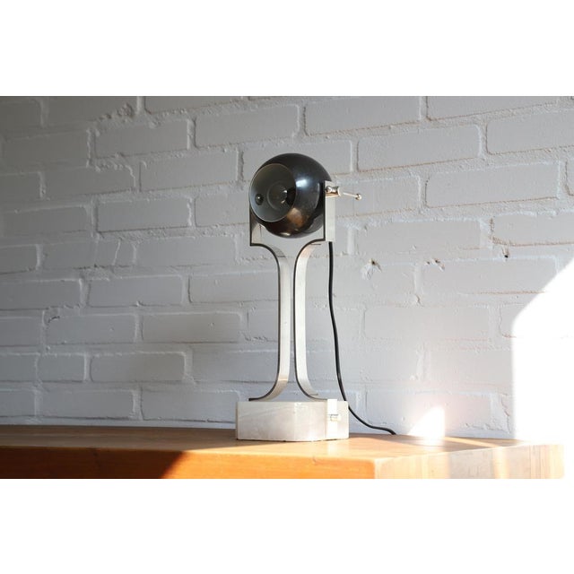 Italian Art Deco Style Table Lamp, 1950s For Sale - Image 6 of 9