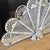 Mid 20th Century Mid 20th Century Victorian Revival Folding Fan Brass Painted Winged Griffin Fireplace Screen For Sale - Image 5 of 8