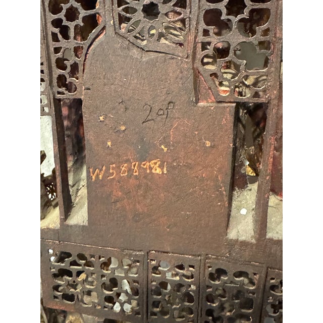 Antique Chinese Carved and Gilded Wood Panel, Often Referred to as Chaozhou Woodcarving For Sale - Image 11 of 12