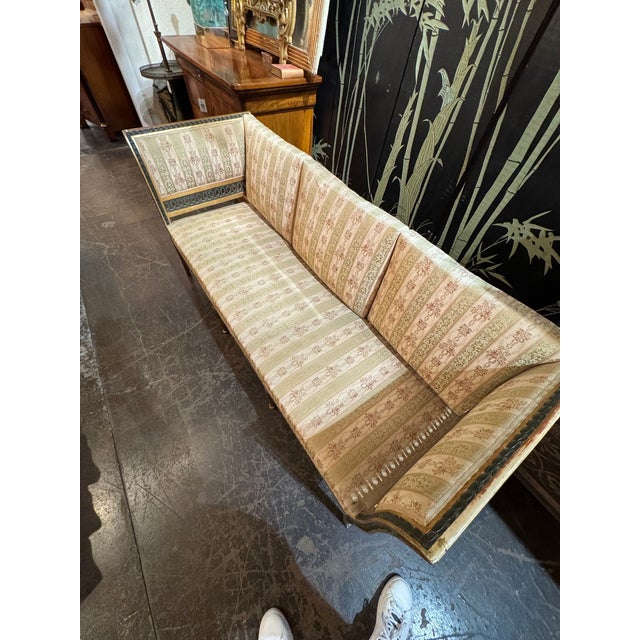 19th Swedish Gustavian Settee For Sale In Dallas - Image 6 of 7