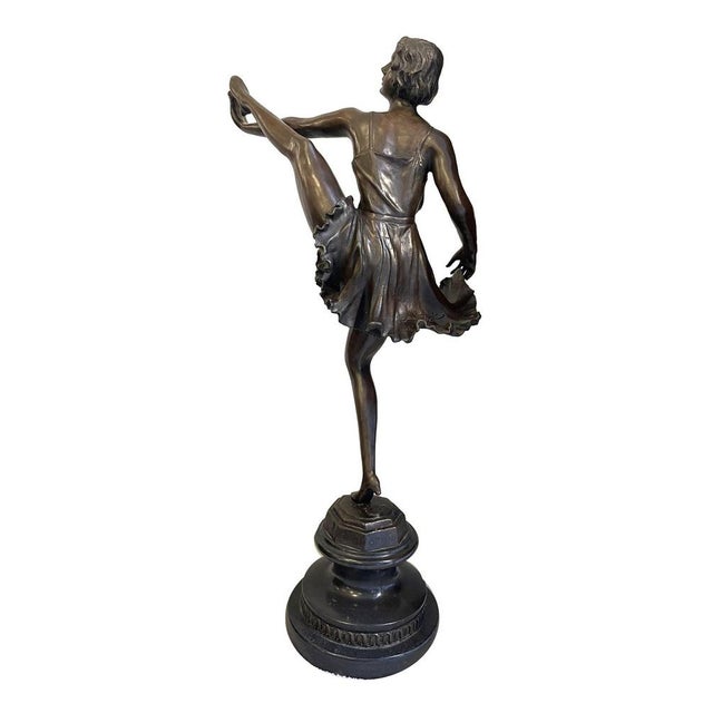 Bronze figure of a dancer Signed: “Bruno Zach” and foundry stamp (born 1891 in Ukraine – died 1935) Height: 54.5 cm |...