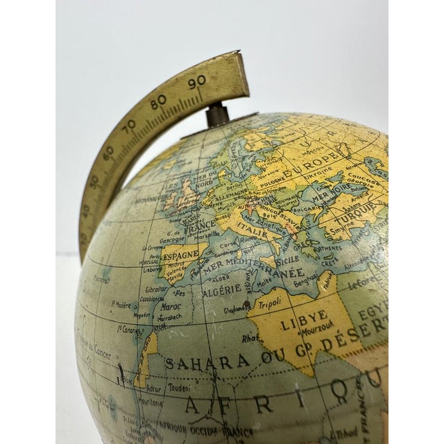 Vintage Globe by Chad Valley, 1950s For Sale - Image 4 of 9
