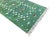 Not Yet Made - Made To Order Handmade Cotton Dhurrie Vegetable Dyed Forest Green Shooting Star Runner- 3'x14' For Sale - Image 5 of 11