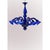 Translucent Azzure Murano Style Glass Chandelier from Simoeng For Sale - Image 10 of 12