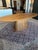 Oval Dining Table Made of Composite Wood and Walnut Natural Wood Veneer. Comfortably seats up to 8 guests.
