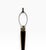 Make a bold statement with this striking Mid-Century Danish Modern black accent teak floor lamp. Featuring a tall,...