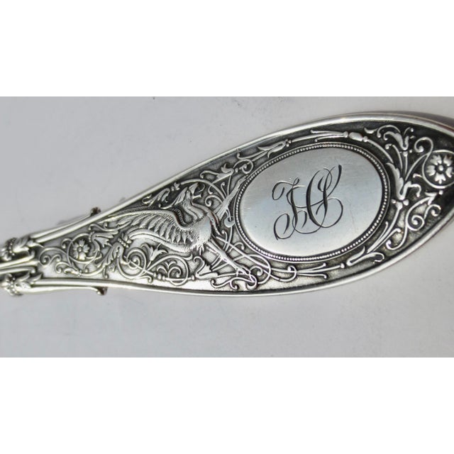 Sterling Silver Sugar Spoon by T. L. Shaw 1875 For Sale In New York - Image 6 of 9