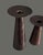 Late 20th Century Late 20th Century Arts & Crafts Style Pair of Copper Finish Metal Candle Sticks For Sale - Image 5 of 9