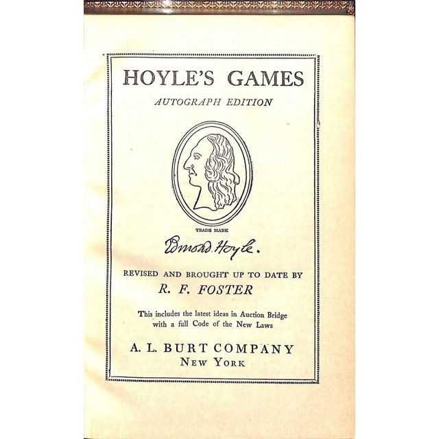 FOSTER, R.F. [431] pp. A.L. Burt Company 1926 7 1/2" x 5 1/4" Bound by Sangorski & Sutcliffe London England for Marshall...