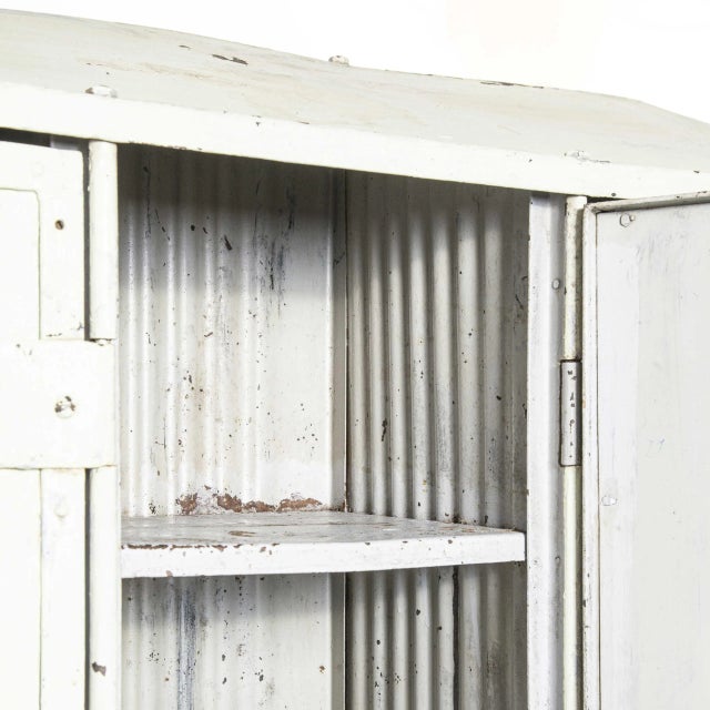 Early Three Door SNCF Locker from Forge de Strasbourg, 1920s For Sale - Image 6 of 18