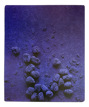 After Yves Klein, Relief èponge blue: RE19, Print