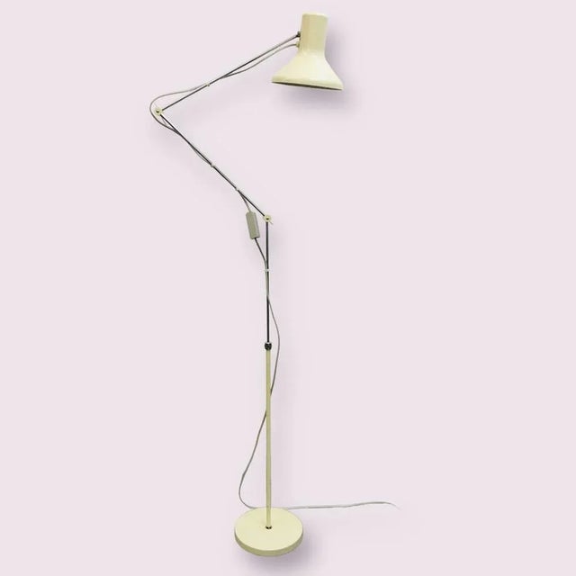 White Floor Lamp by Josef Hurka, 1970s For Sale - Image 7 of 7