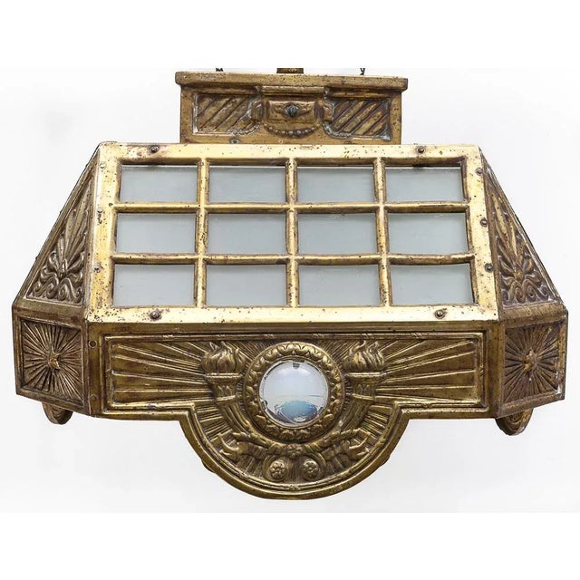 Art Deco Ceiling Light, 1890s For Sale - Image 3 of 13