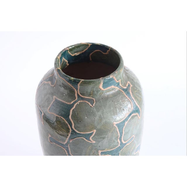 Camouflage Vase by Michael Andersen & Son, Denmark, 1916-1920 For Sale - Image 6 of 15