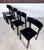 Tati Dining Chairs in High-Gloss Laquer with Reversible Leather Cushions by Ralf Lindberg for Gärsnäs, Sweden, 1990s, Set of 4 For Sale - Image 14 of 18
