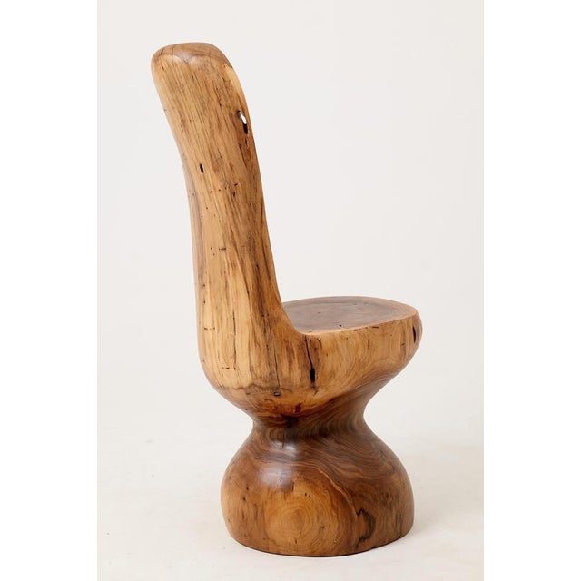 Chair in Walnut Wood by Logniture For Sale - Image 12 of 18