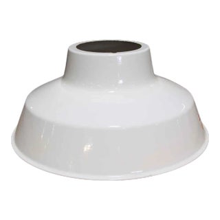 Crouse Hinds White Enamel Over Steel 16.25 In. Shade For Sale