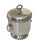 Vintage the Sheffield Silver Co. Silver-Plated Ice Bucket With Lion Head Handles, Milk Glass Liner & Ornate Ice Tongs | Hollywood Regency Barware For Sale - Image 11 of 15