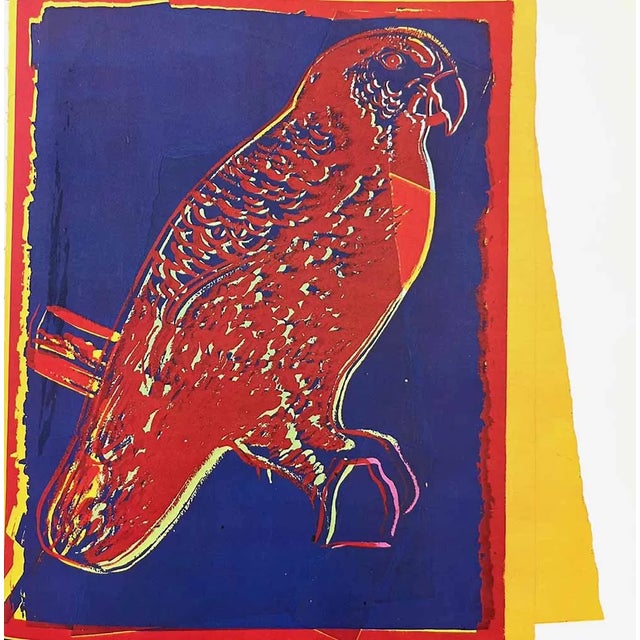 Title: Puerto Rican Parrot Artist: Andy Warhol Country: USA Medium: Offset print Marks: Not signed or numbered nor framed...