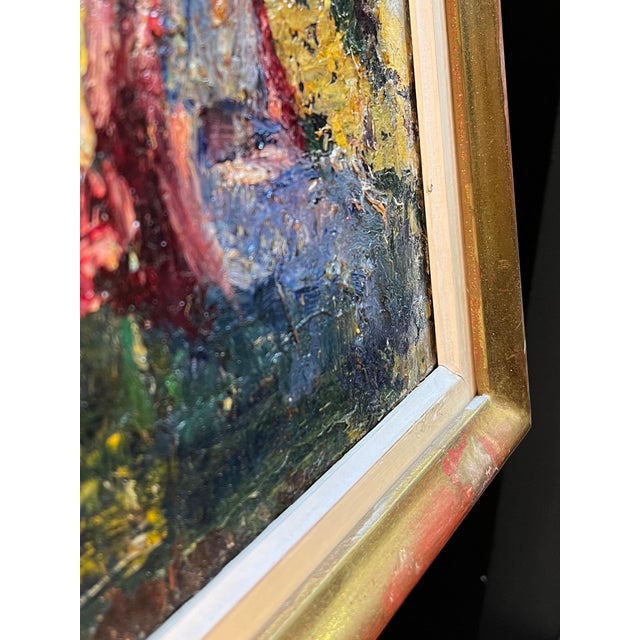 Laure Bruni, Beneath the Tree's Shade, Oil on Canvas For Sale - Image 12 of 15