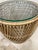 Boho Chic Boho Chic Rattan Drum Cocktail Table -1 For Sale - Image 3 of 4