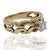0.13 Ct Natural Diamond 14K Yellow Gold Engagement Ring Metal Type: 14k Yellow Gold Total Item Weight: 3.8 Grams Ring...