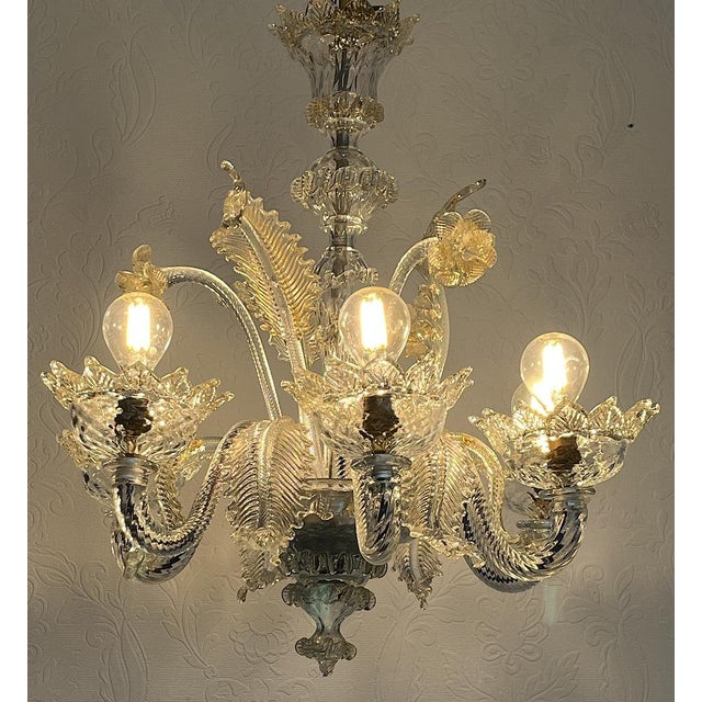 Murano Glass Chandelier from Made Murano Glass, 1950s For Sale - Image 14 of 16