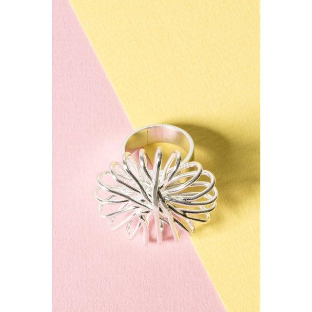 Silver Vintage Silver Ring from Anders Högberg, 1969 For Sale - Image 8 of 8