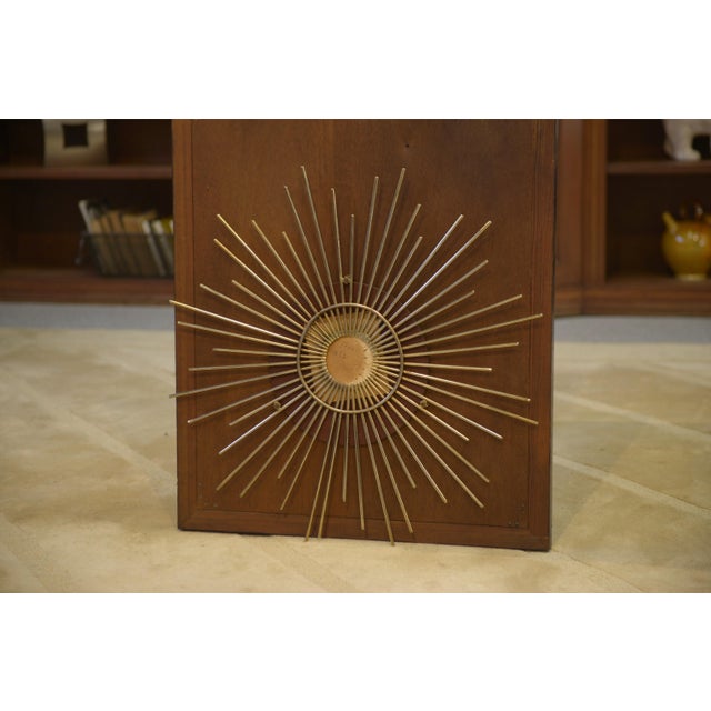 Vintage Sunburst Mirror, 1960s For Sale - Image 3 of 7