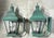 Pair of Vintage Colonial Solid Brass Wall Lanterns. 20”h X 8”.5w X 12”d For Sale - Image 9 of 18