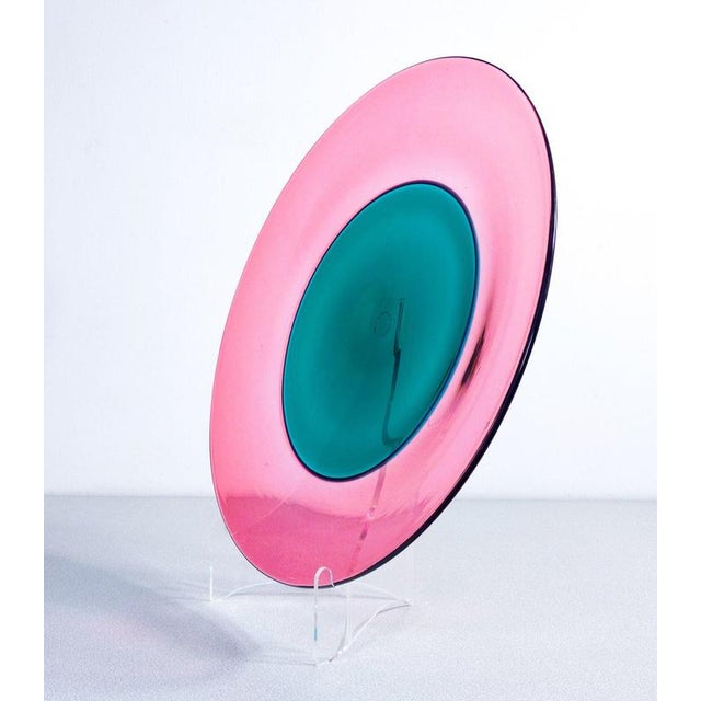 Glass Plate by Yoichi Ohira for De Majo For Sale - Image 12 of 18