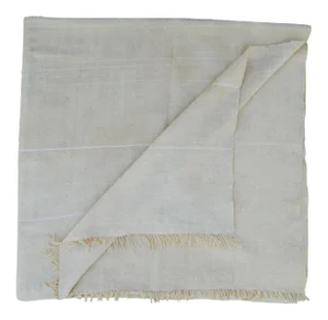 Mid 20th Century Moroccan Berber Striped Throw
