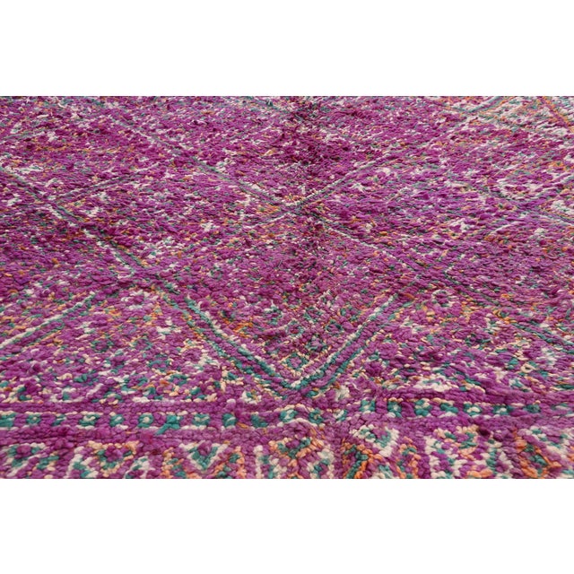 Late 20th Century Vintage Beni M'Guild Moroccan Rug, 06'02 X 11'11 For Sale - Image 5 of 10