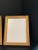 1970s Pair of Vintage Italian Gold Wood Picture Frames Under Glass For Sale - Image 5 of 11