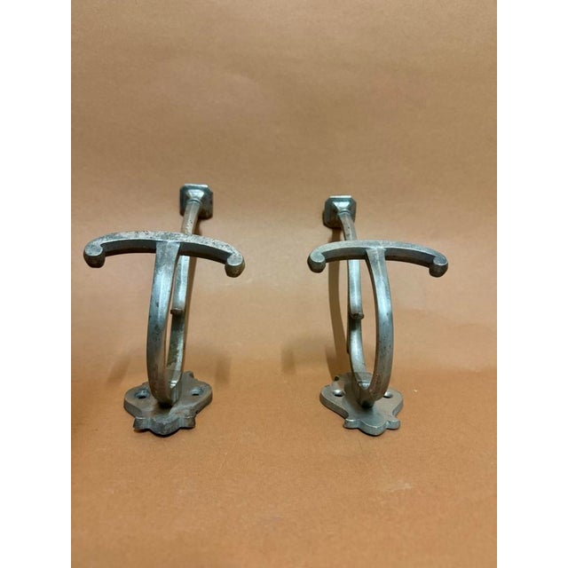 Art Deco Coat Racks, 1930, Set of 2, in Very Good conditions. Designed 1920 to 1949