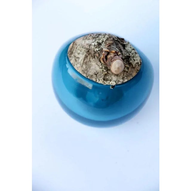 Aqua Branch Vase by Pia Wüstenberg For Sale - Image 4 of 6