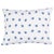 Schumacher Schumacher Taylor Embroidery 16" Lumbar Pillow in Sky on Navy For Sale - Image 4 of 4
