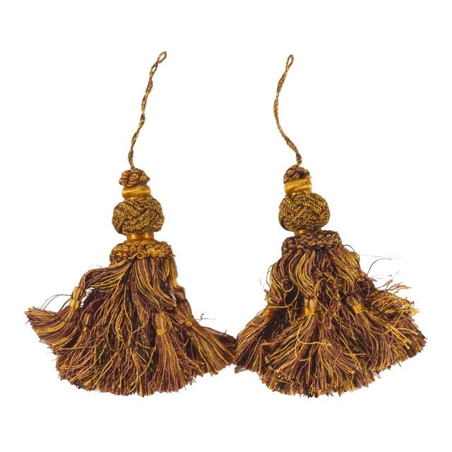 Vintage Tassel Tiebacks - a Pair For Sale