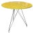 Eames Style Vintage Eiffel Tower Iron Base and Table For Sale