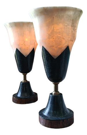 Art Deco Table Lamps by Paul Maitland-Smith for Maitland Smith, 1980s, Set of 2
